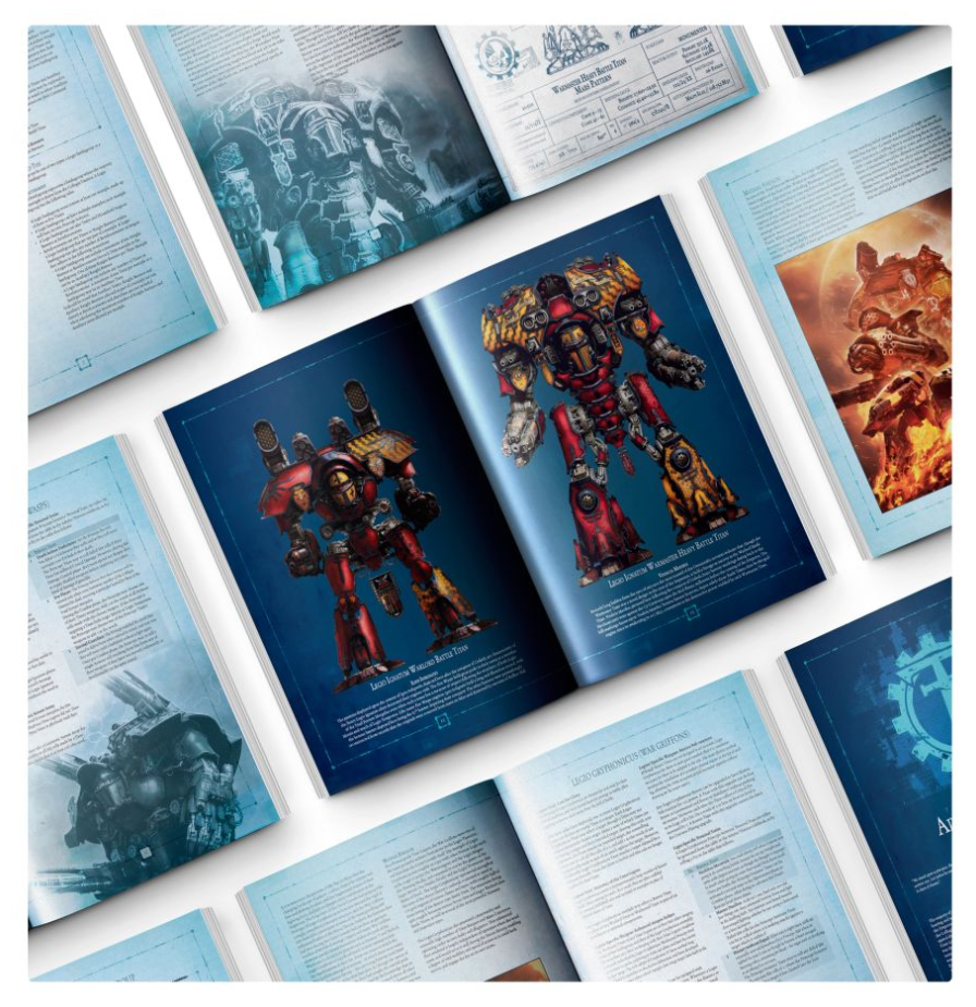 400-42GW Книга правил Адептус Титаникус. Легионы Лоялистов (англ.) (Adeptus Titanicus: Loyalist Legios (HB, Eng))