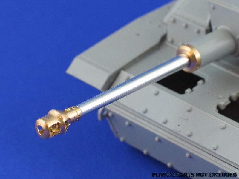 ABR-35-L-58  Дополнения для  German StuK.40 L/48 7,5cm barrel with early model muzzle brake for StuG.III Ausf.F/8 and StuG.III Ausf.G early для Tamiya, Dragon 1/35