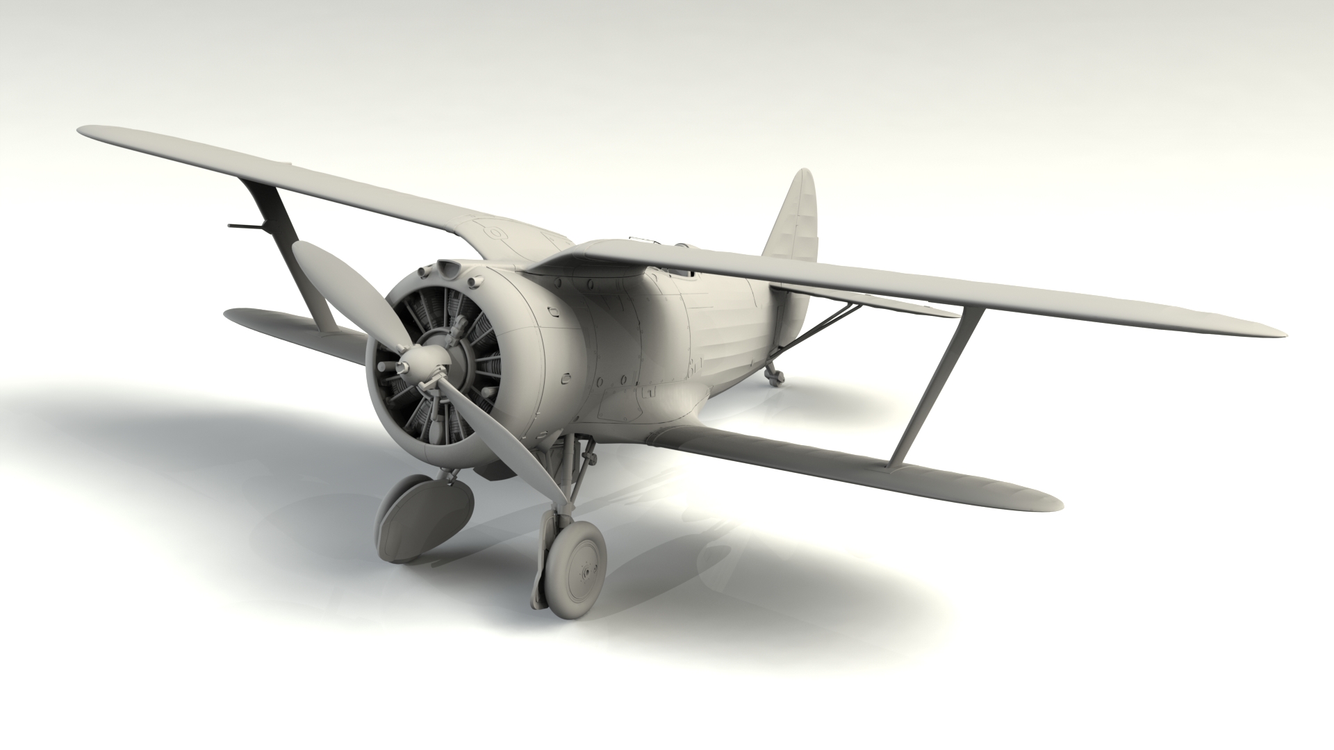 32012 И-153, Истребитель ВВС Китая ІІ МВ ICM