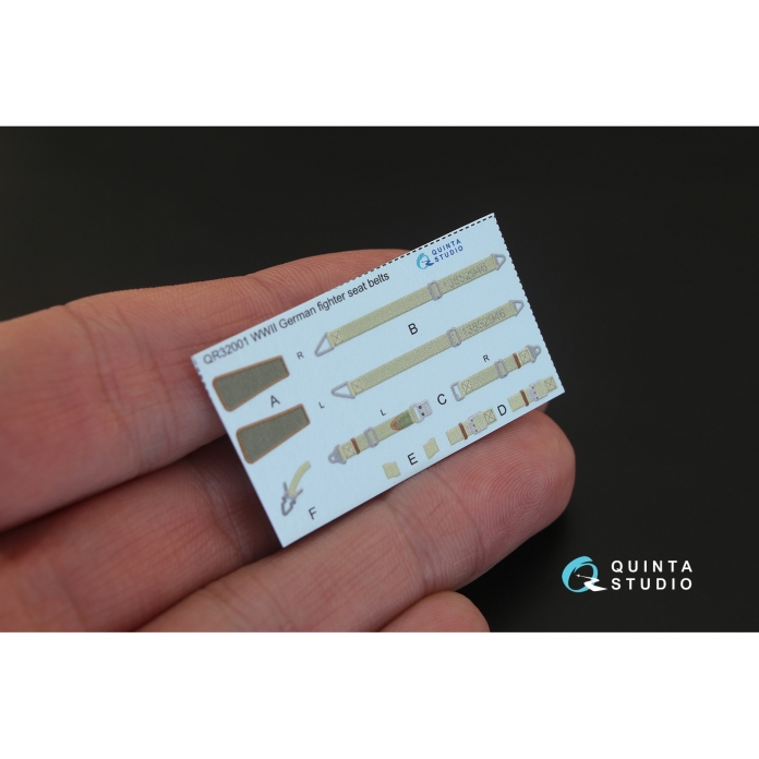 QD32062 3D Декаль интерьера кабины Fw 190F-8 (для модели Revell)