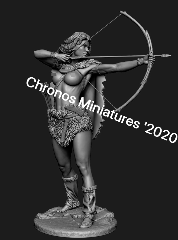 CHM-75046. Миры Фэнтези: Венера палеолита. 75 мм. Материал - смола. Chronos Miniatures