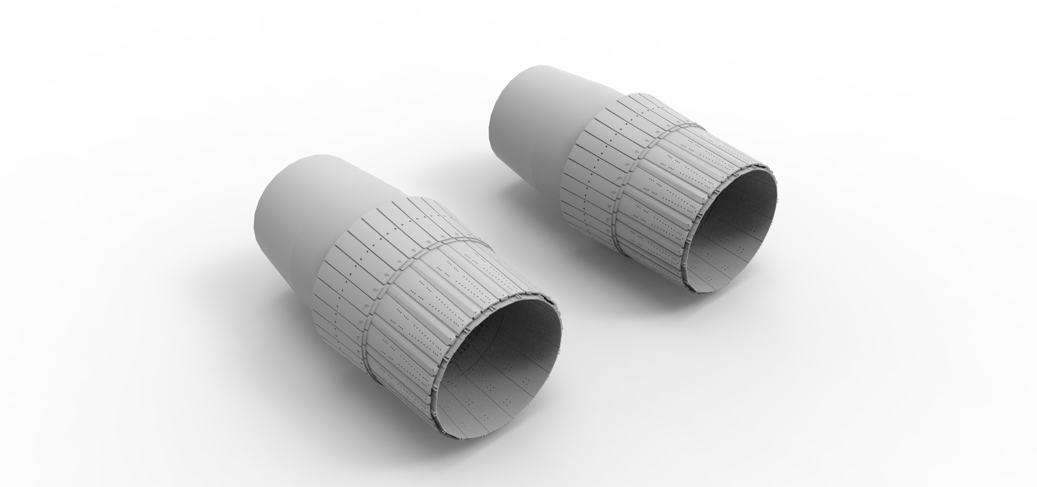 48278-1TMP Сопла АЛФ-31Ф для СУ-27 GWH, 1/48 