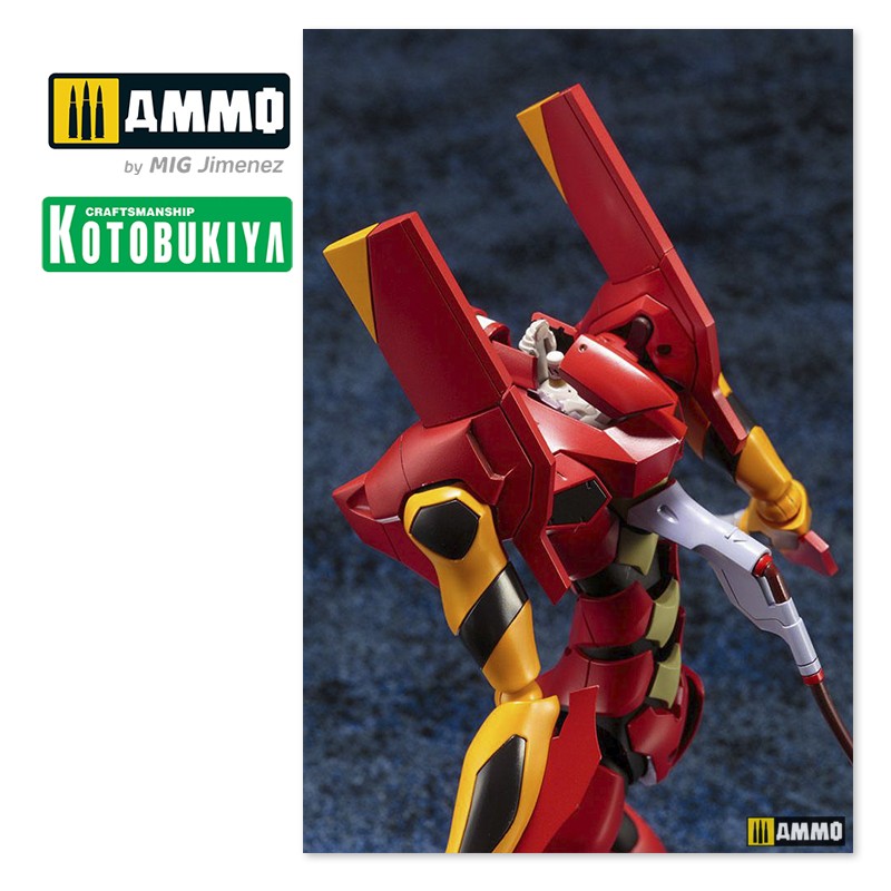 KTOKP437R Сборная модель Neon Genesis Evangelion Plastic Model Kit Eva Type-02 TV Ver. KOTOBUKIYA