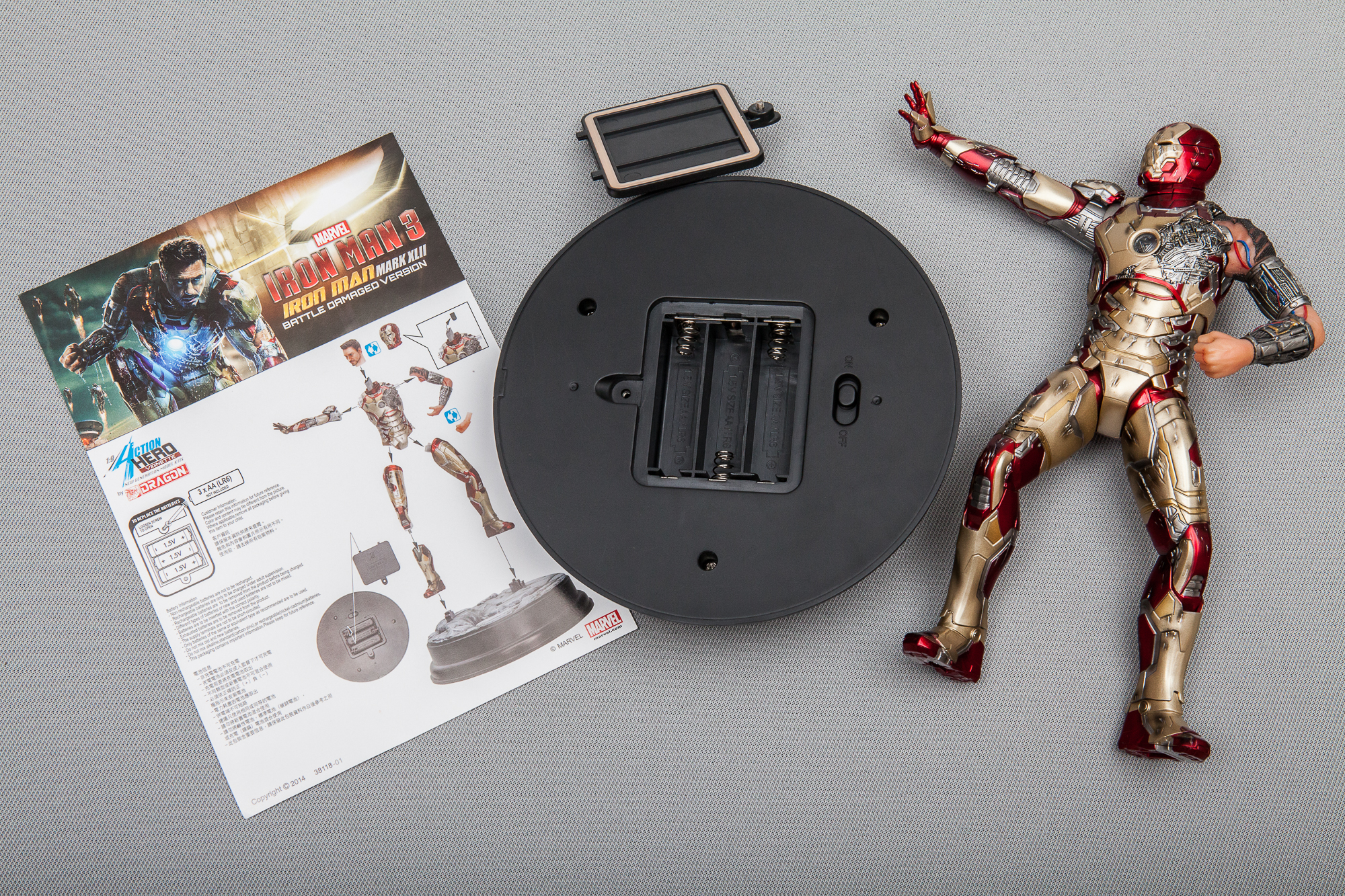 38118Д Железный Человек Mk.42 Battle Damaged (Ahv) Dragon