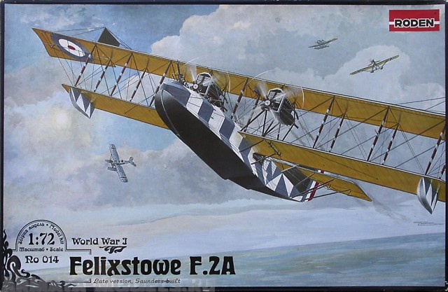 Rod014 Самолет FELIXSTOWE F.2A LATE VERSION Roden