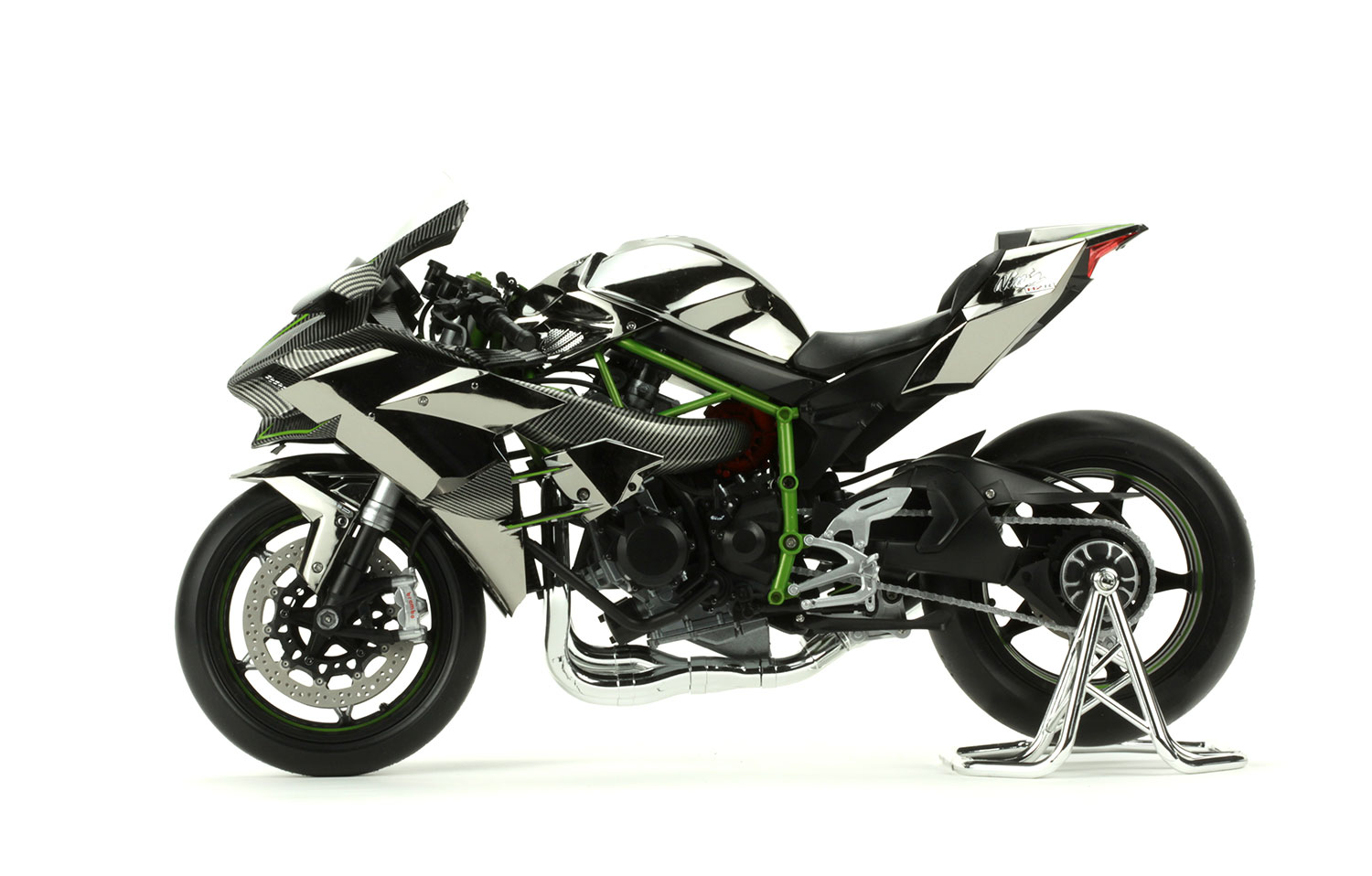 MT-001s NEW Kawasaki Ninja H2R (Pre-colored Edition) Meng