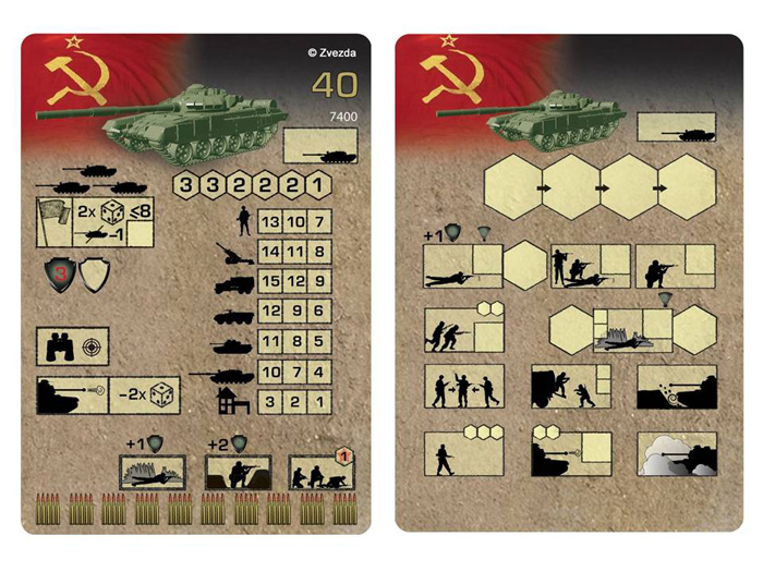 7400 Советский танк Т-72Б Звезда