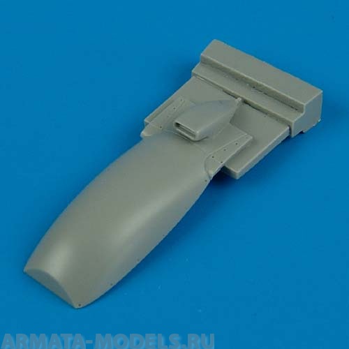 QB72258 Spitfire Mk.IX Engine Cover with Radiator kit for Hasegawa 1/72