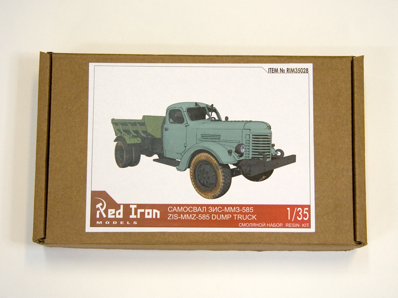 RIM35028 Советский самосвал ЗИС-ММЗ-585, масштаб 1/35 Red Iron