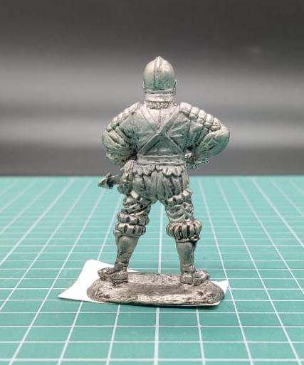 4232ТБ ВИМ, пеший ландскнехт вынимающий меч из ножен, 54 мм Три Богатыря