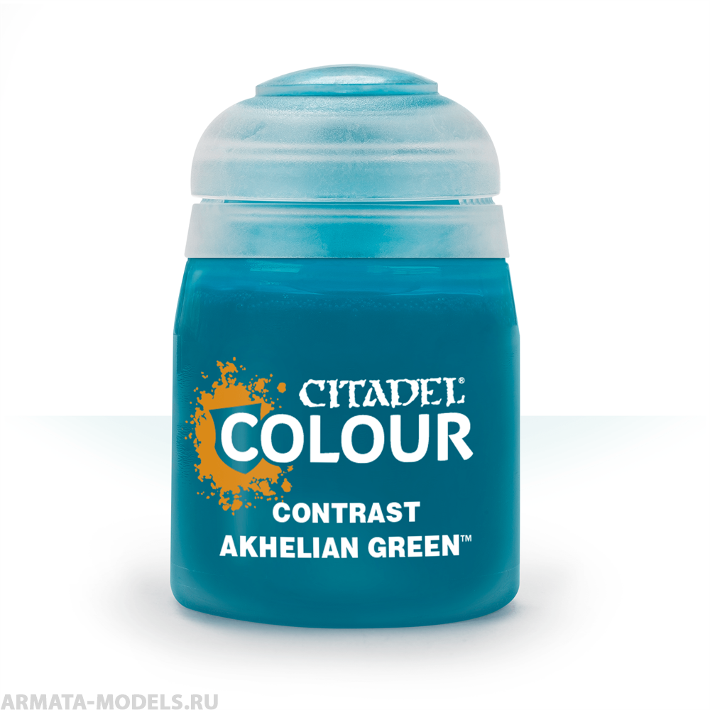 29-19GW Краска Контраст: ахельский зелёный (18мл)(CONTRAST: AKHELIAN GREEN (18ML))