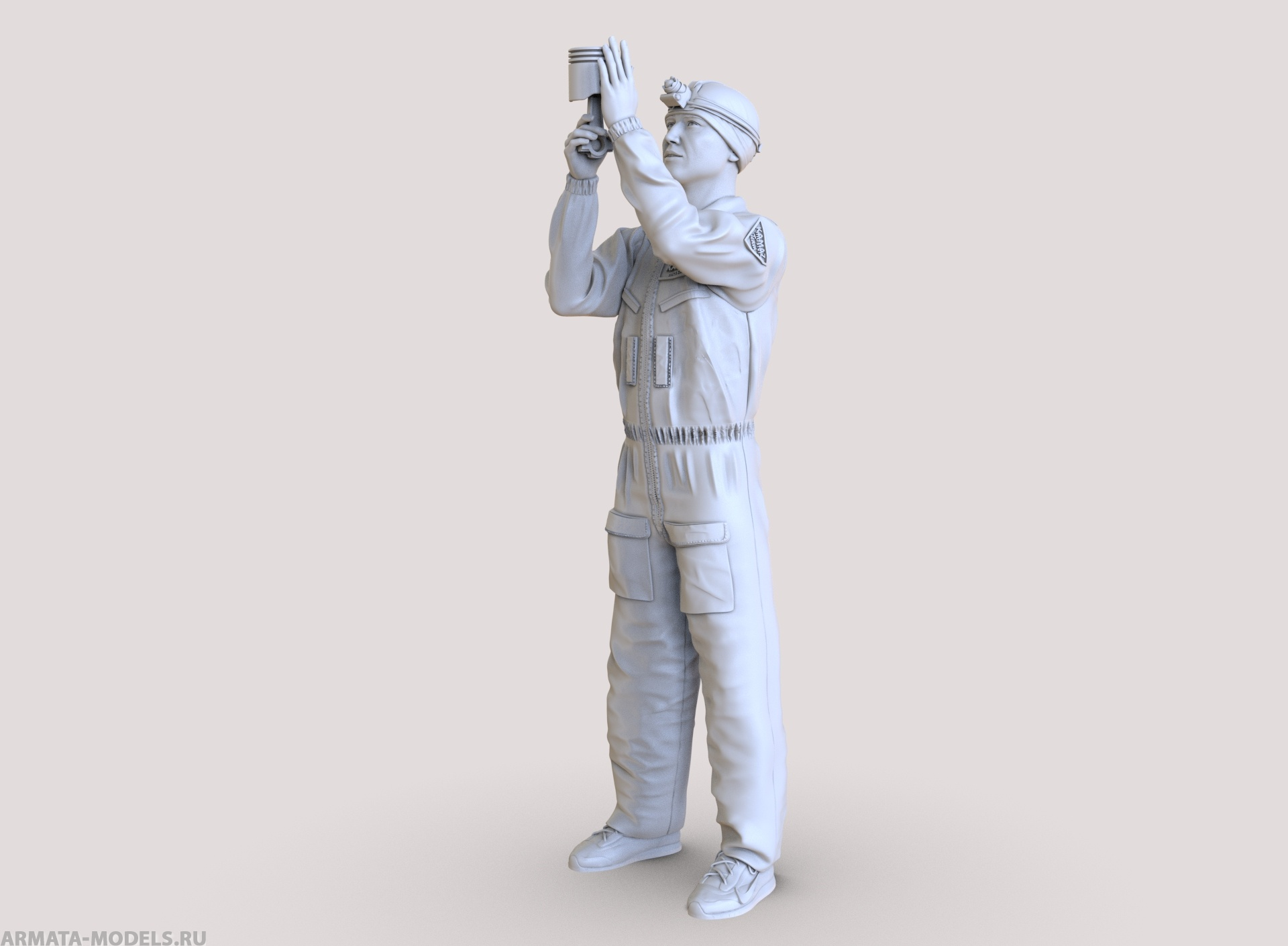 AM4326 Техник КАМАЗ Мастер с поршнем Arma Models