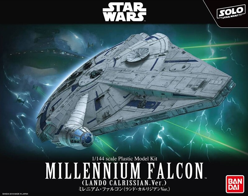 BND-2419260 Сборная модель Bandai Star Wars Millennium Falcon (Lando Calrissian Ver.) Bandai