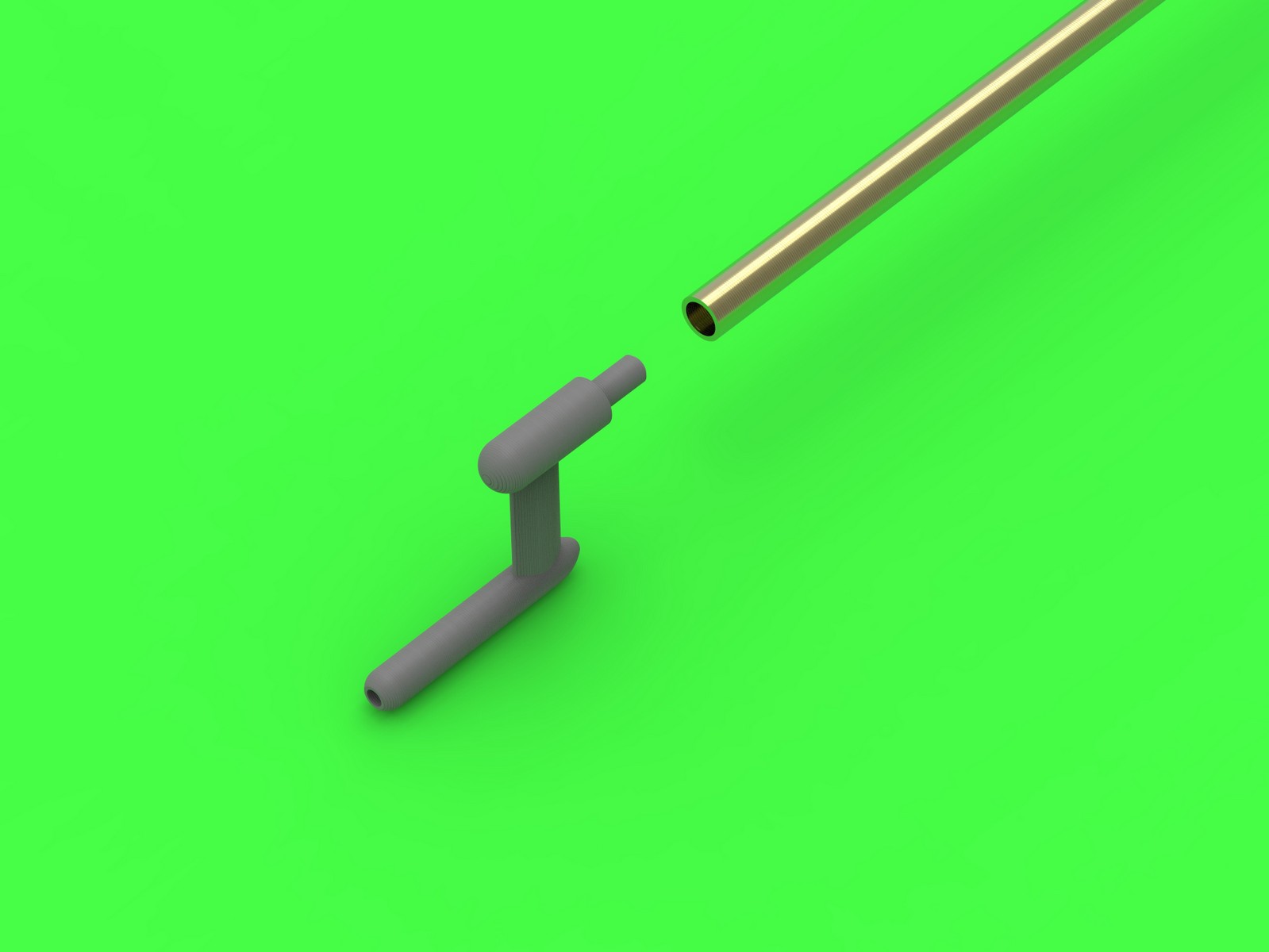 AM-48-157 Amerykanska Rurka Pitota z okresu II w.sw. - typ quot;Lquot; (1szt.)