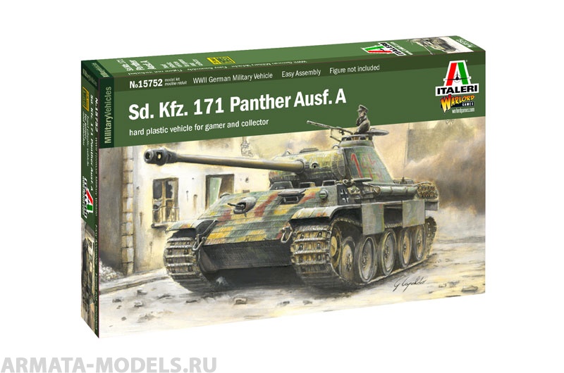 15752ИТ Танк Sd.Kfz. 171 PANTHER Ausf. A Italeri