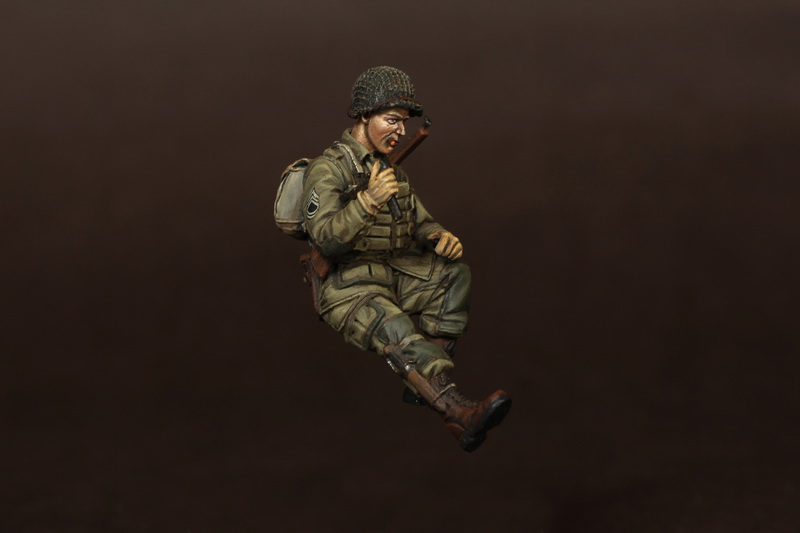 35116SOGA Sergeant US Airborne  Division for jeep. Normandy, 1944. SOGA Miniatures