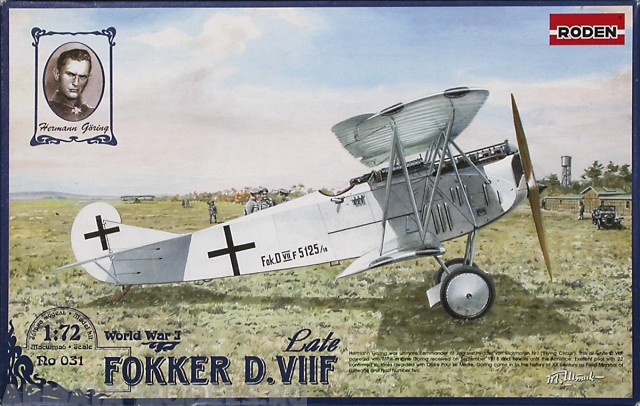 Rod031 Самолет FOKKER D. VII F ПОЗДНИЙ Roden