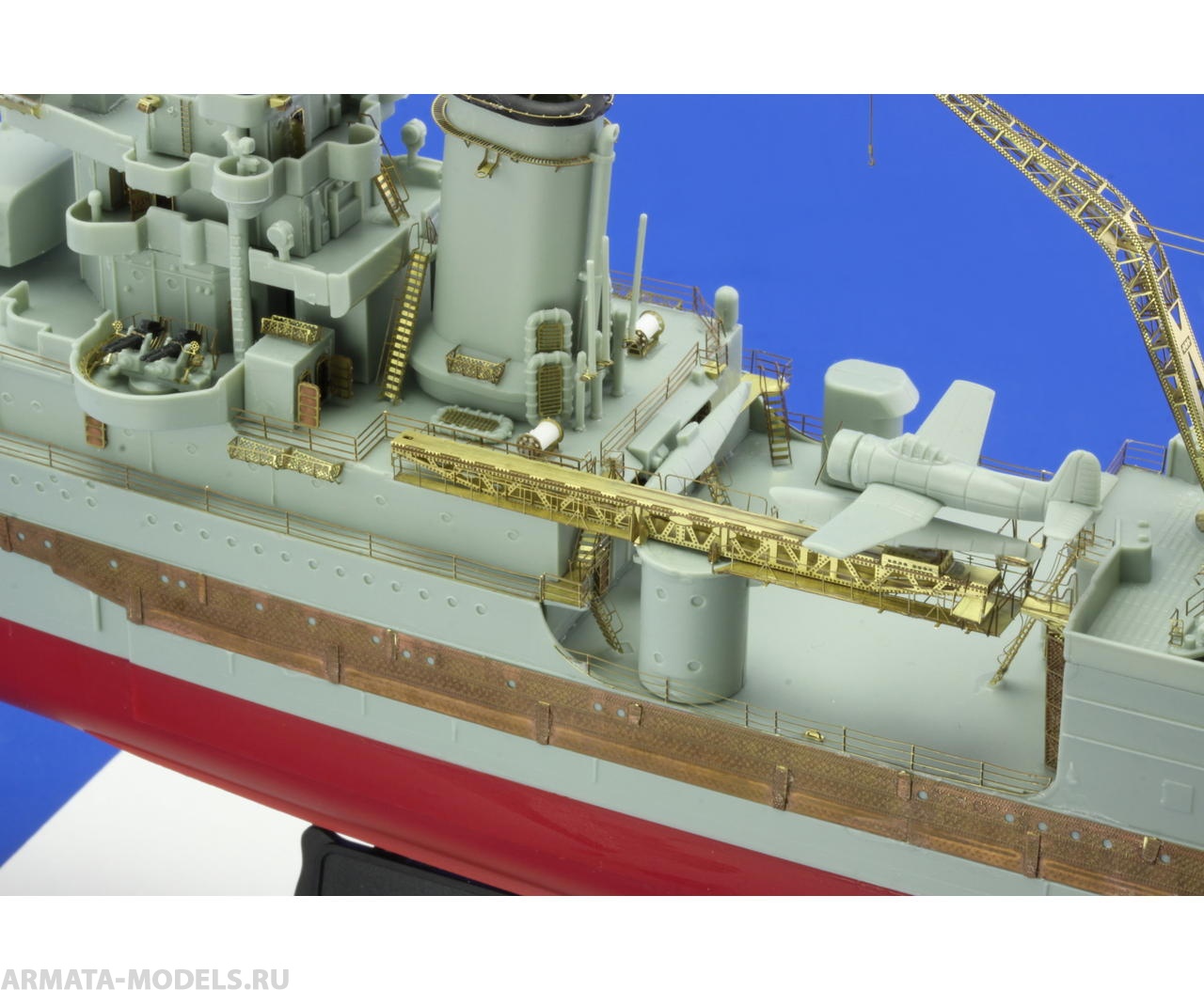 BIG5322ED  Набор травления USS CA-35 INDIANAPOLIS (for Academy kit) 1/350
