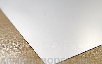 KS254 Белая жесть 0,2 мм, лист 10х25 см