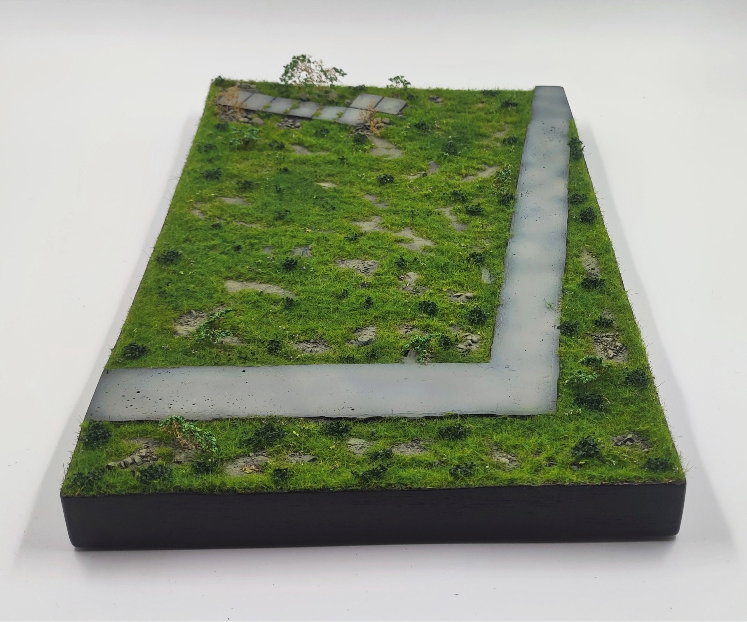 HE-144019 Подставка заброшенный парк Размер 50*30*8см