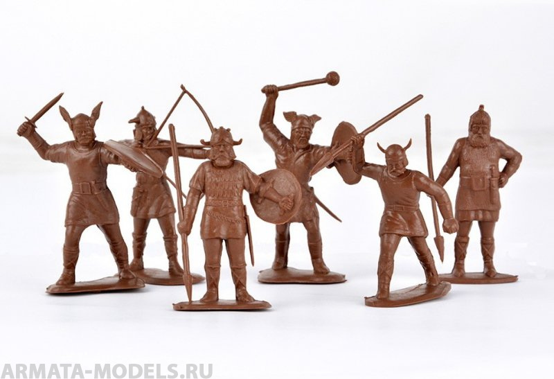 OG-78 Набор фигурок Викинги Огонёк