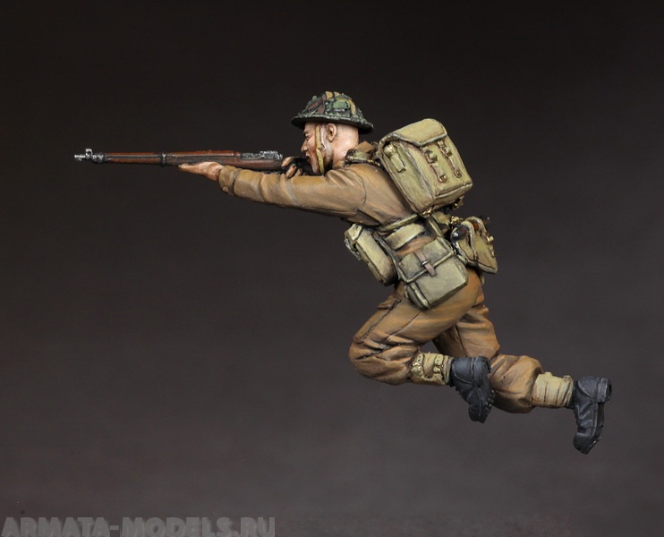 35144SOGA British infantryman for Universal Carrier. SOGA Miniatures