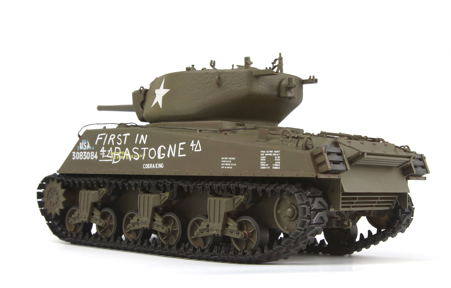 TS-045 Танк US Assault Tank M4E3A2 Jumbo Meng