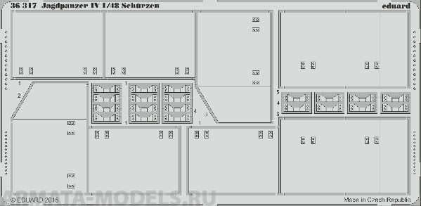 36317ED  Jagdpanzer IV L/48 Schurzen 1/35