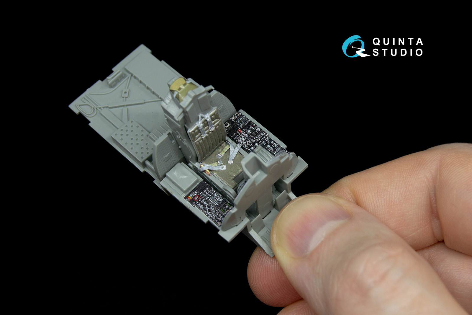 QD48038 1:48 3D Декаль интерьера кабины  F-15A (для модели GWH)