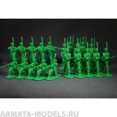 UFS0001 Солдаты Русские гренадеры 1812 года набор № 1 Уфимский Солдатик