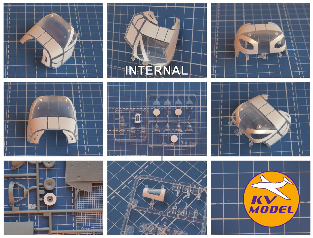 48203KV Окрасочная маска CH-47A / CH-47D Chinook (Hobby Boss #81772, #81773) + маски на диски и колеса