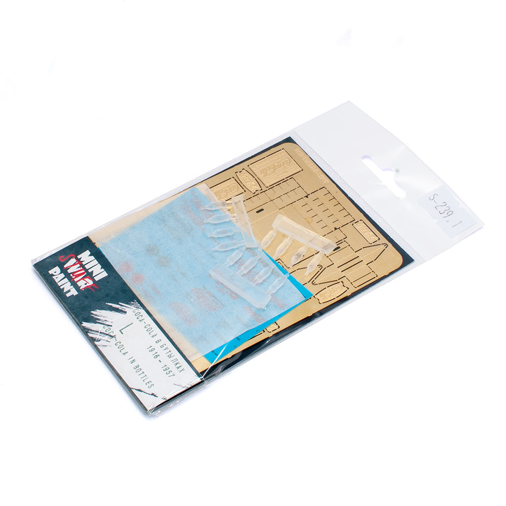 S-239.1 Coca-Cola в бутылках, 1916-1957,  размер L