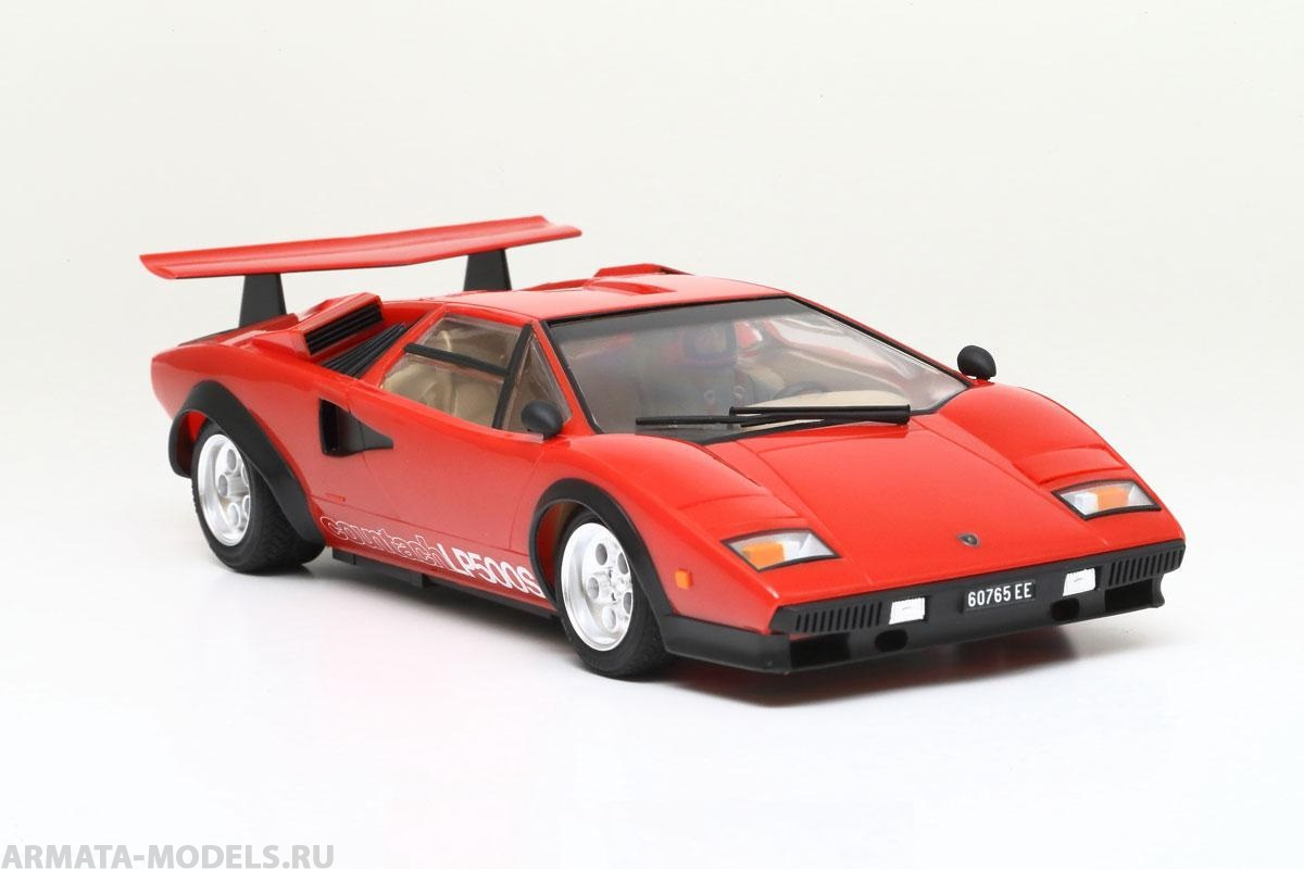 25419T 1/24 LAMBORGHINI COUNTACH LP500S с фигурой водителя. Tamiya