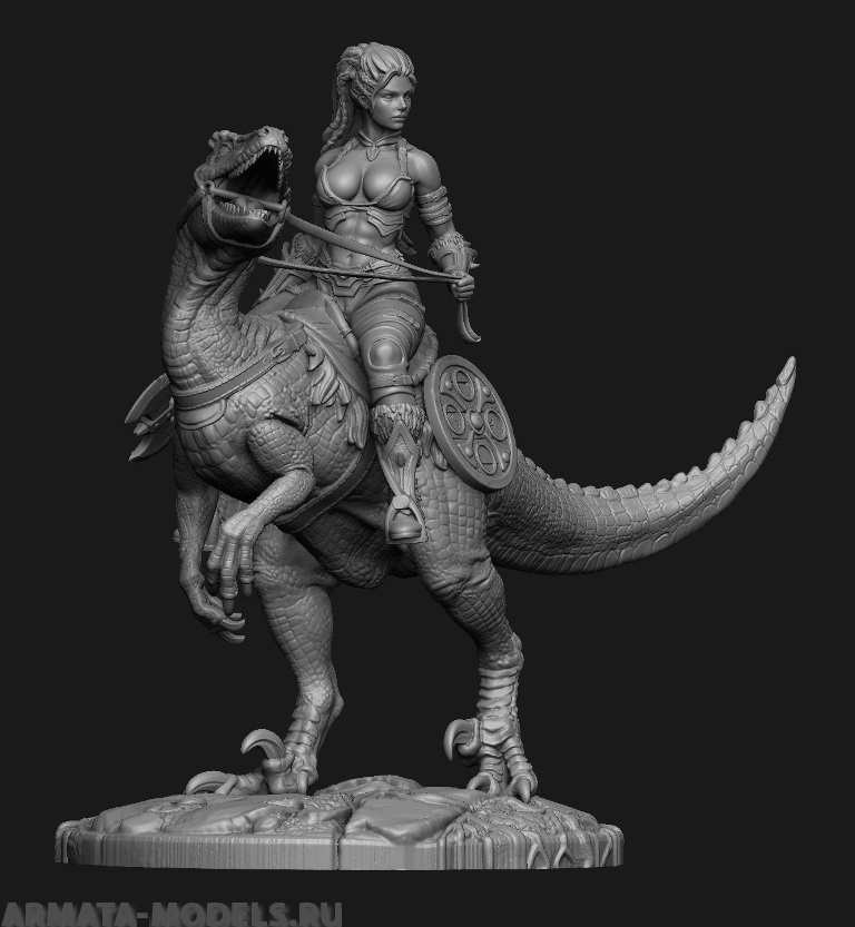 CHM-75027. Миры Фэнтези: Другая реальность. 75 мм. Материал - смола. Chronos Miniatures