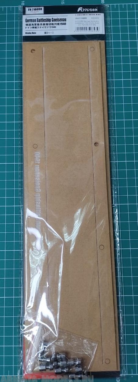 FH710098 German Battleship Gneisenau 1940 Display Base (For Flyhawk FH1149)