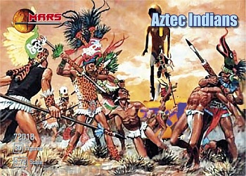 72018MR Фигуры Aztec Warriors 1/72 Mars