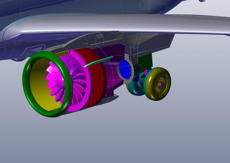 ЕЕ144152_1 Авиалайнер EMB 190E2 AIR ASTANA Восточный экспресс