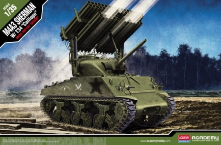 13294 Танк M4A3 Sherman w/ T34 Calliope Academy
