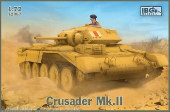 IBG72067 Танк Crusader Mk.II - British Cruiser Tank (IBG models) 1/72