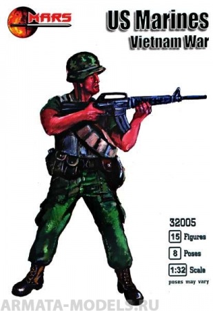 32005MR Фигуры US Marines Vietnam War Mars