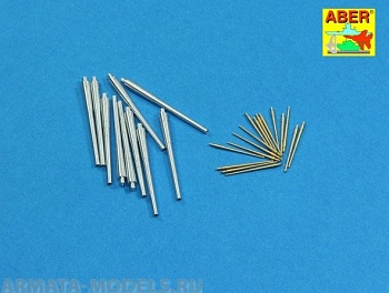 ABR-1:400-L-08  Дополнения для  Set of barrels for Royal Navy Battleships King George V, Prince of Wales 356 mm x 10, 133 mm x 16 универсальный набор 1/400