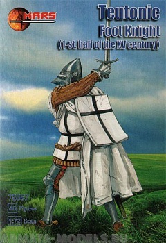 72057MR Фигуры Teutonic Foot Knights 1/72 Mars