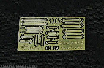 48011VM Фототравление A6M Zero Seatbelts