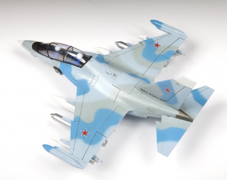 7307 Российский учебно-боевой самолет Як-130 Звезда