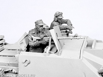 T-35098 Т-35098 Немецкий экипаж самоходки (лето 1944-45 гг) (2)