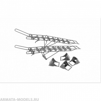 LP72031 Стремянки и набор колодок для самолёта  Су-27 ( ранний)