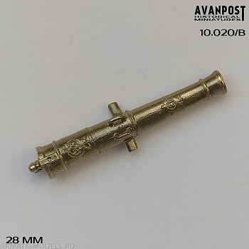 10.020/BАП Бронзовый ствол для 12-фунтовой пушки