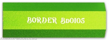 BD0105-G Металлический шлифовальный блок зеленый