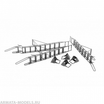 LP72037 Стремянки и набор колодок для самолёта  Су-27УБ ( ранний)