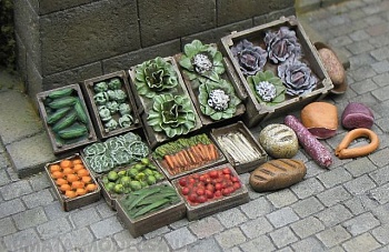 35164RIS Food Supplies 1 - 19 resin pcs.